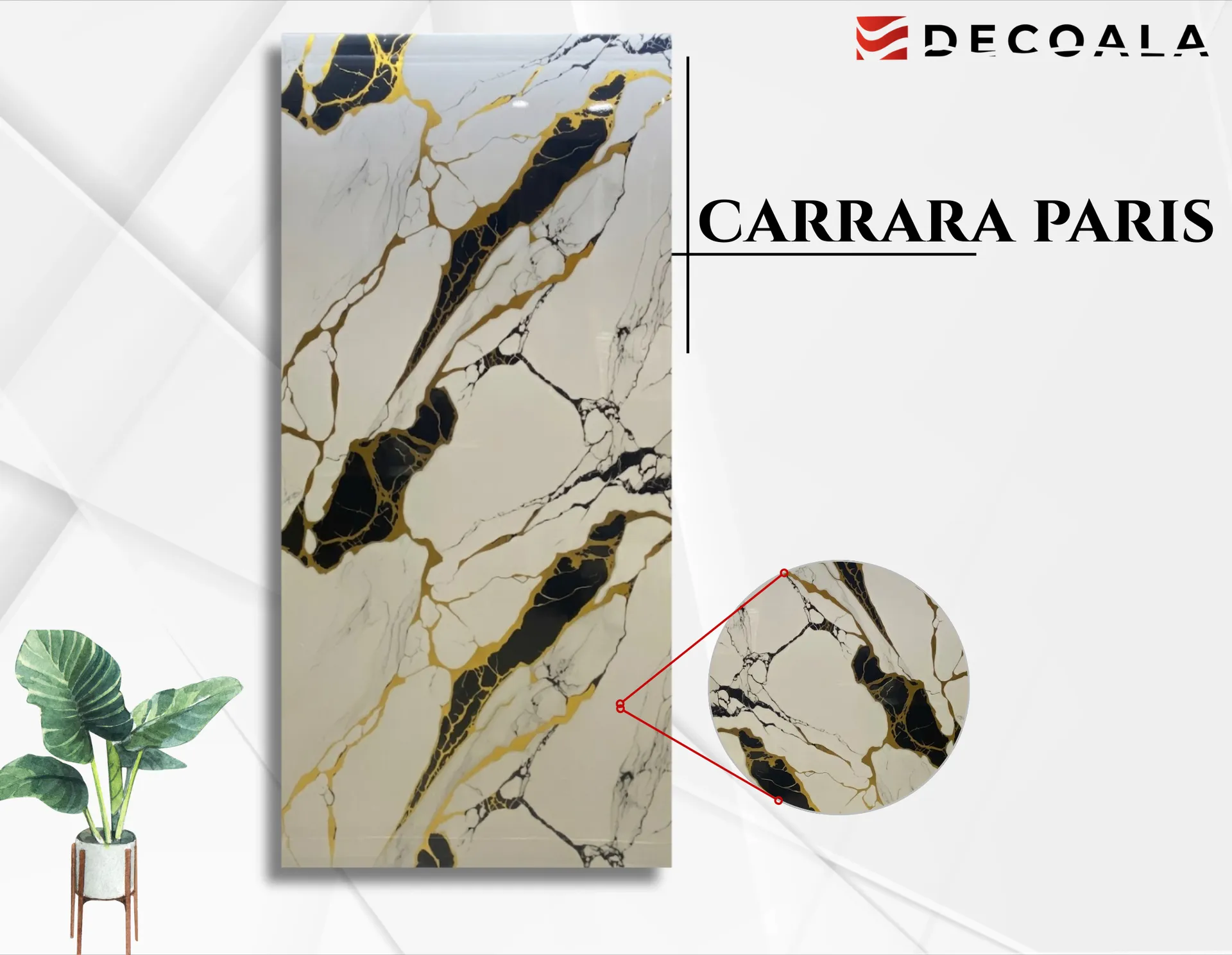 Carrara Paris PVC Duvar Paneli (ZLJ-067) görseli 2