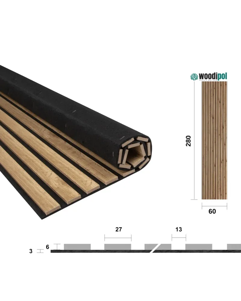 Woodipol Bozkır Kahve 60*280 cm görseli 1